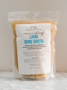 Lamb Bone Broth: 32oz Frozen
