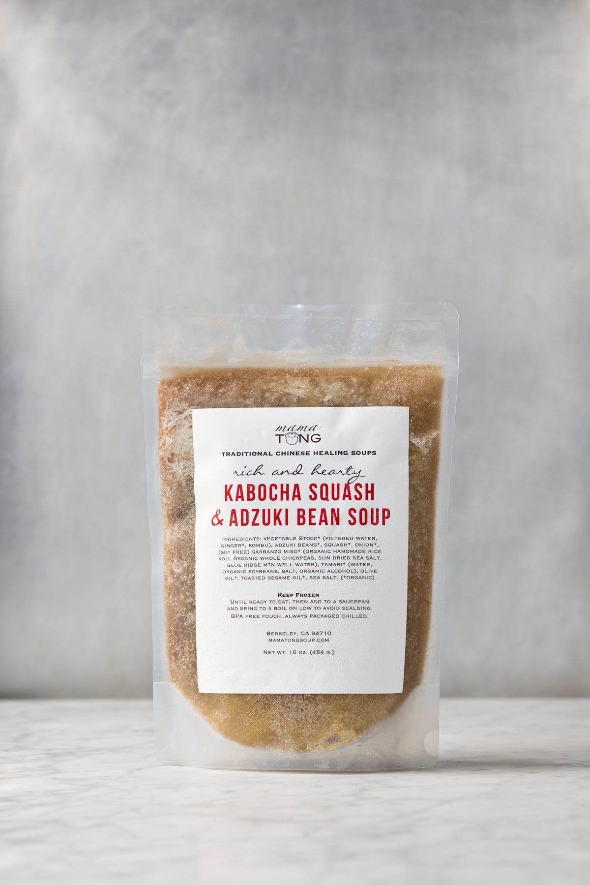 Kabocha Squash & Adzuki Bean Soup 16 oz
